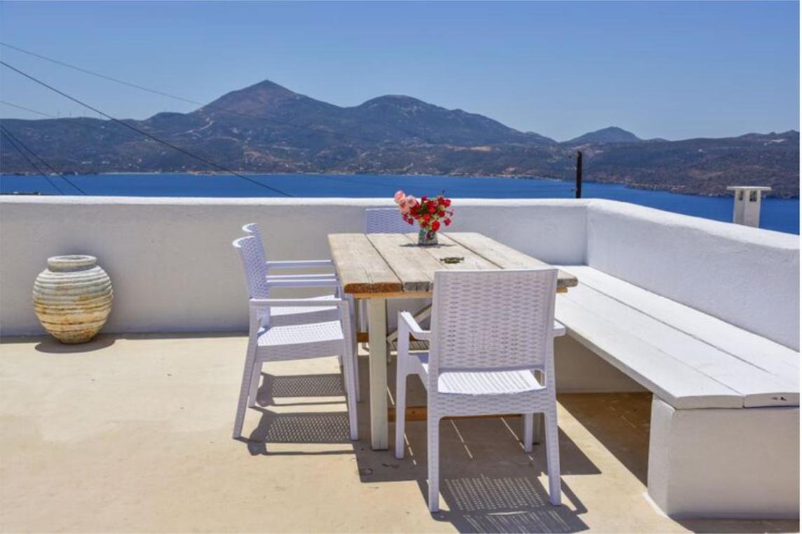 Traditional Cycladic House Trypiti Exterior foto