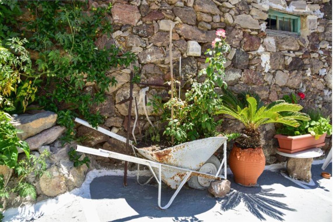 Traditional Cycladic House Trypiti Exterior foto